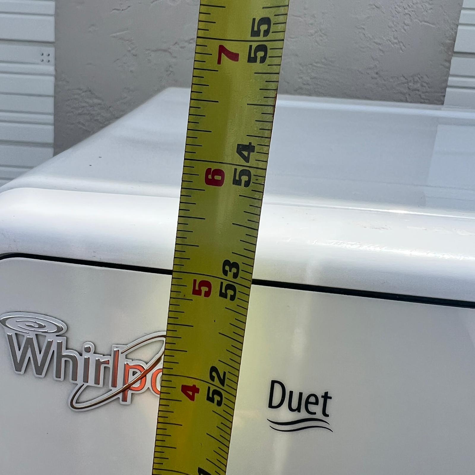 Whirlpool Washer and Dryer Front Load with Pedestal Whirlpool Washer and Dryer Front Load with Pedestal
